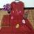 Women's Maroon  Embroidered Kurta Palazzo Set with Dupatta