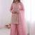 Baby-pink embroidered fendy salwar suit