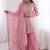 Baby-pink embroidered fendy salwar suit