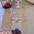 Beige chinon suit with embroidery & diamond work