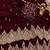 Women's satin silk saree with elegant lace border party wear designer saree