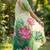Women organza purple embroidery bollywood saree