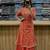 Women's Orange Bandhani Printed Kurta Pant Set with Dupatta