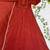 orange silk embroidered festive anarkali suit