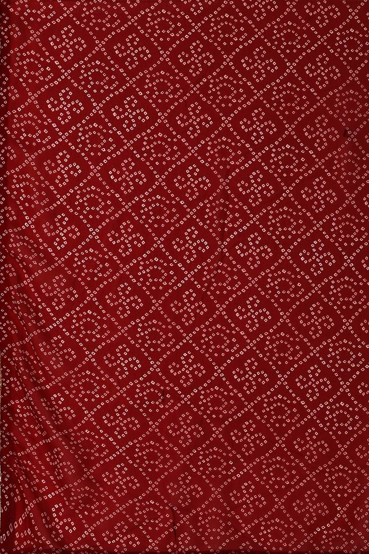 Women's Bandhani Print Georgette Lehenga Choli with Dupatta | Traditional Ethnic Party Wear Lehenga Set