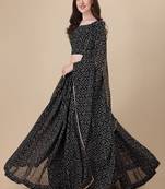 Women's Bandhani Print Georgette Lehenga Choli with Dupatta