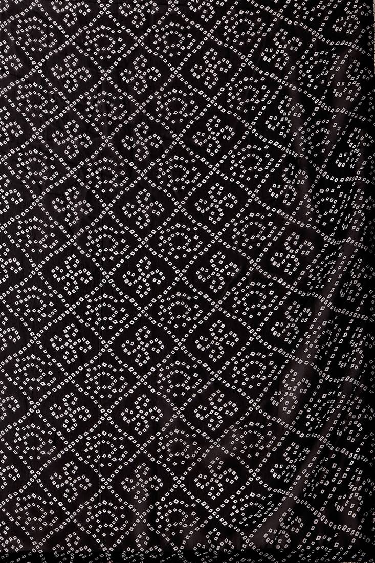 Women's Bandhani Print Georgette Lehenga Choli with Dupatta