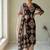 Black staright cotton kurta pant with dupatta