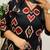Black staright cotton kurta pant with dupatta