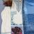 White rayon embroidered farshi salwar set