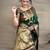 Green art silk woven saree with zari work