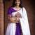 purple heavy ghamthi work readymade chaniya choli with dupatta - full stitched free size
