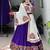 purple heavy ghamthi work readymade chaniya choli with dupatta - full stitched free size