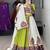 parrot heavy ghamthi work readymade chaniya choli with dupatta - full stitched free size