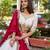 white silk blend embroidered traditional lehenga-choli
