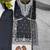 Bleck gmy silk blend embroidered kurta palazzo set with dupatta
