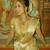 Ivory tusser silkblend saree with designer weaving border & embroidered kalamkari design