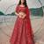red net embroidered traditional lehenga-choli