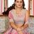pink georgette embroidered traditional lehenga-choli