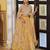 yellow georgette embroidered traditional lehenga-choli