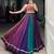 multicolor georgette plain traditional lehenga-choli