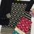 Teal blue chinon embroidered salwar suit with chinon silk dupatta