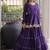 Jambli Cotton Gota Patti Peplum Top with Flared Tiered Sharara Suit