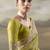 Light pear designer border with designer blouse wedding wear saree