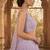 Lavender Georgette Zari & Sequin Embroidered Lehenga Choli with Net Dupatta