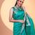 Women rama Art silk handloom saree
