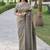 Women grey Art silk handloom saree