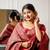 Women pink Art silk handloom saree