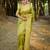 Women light green Art silk handloom saree
