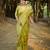 Women light green Art silk handloom saree