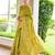 Women light green Art silk handloom saree