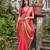 Women pink Art silk handloom saree
