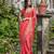 Women pink Art silk handloom saree