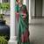 Women magenta Art silk handloom saree