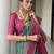 Women light green Art silk handloom saree