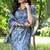 Women multicolor Art silk handloom saree
