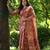 Women multicolor Art silk handloom saree