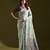 Women grey cotton handloom saree