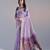 Women light purple cotton handloom saree