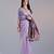 Women light purple cotton handloom saree