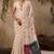 Women cream cotton handloom saree