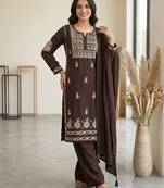 New Stylish Suit Set With Dupatta Stylish Kurti Suit Set With Palazzo