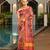 Women multicolor Art silk handloom saree