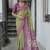 Women mehendi Art silk handloom saree