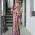 Women mehendi Art silk handloom saree