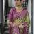 Women mehendi Art silk handloom saree